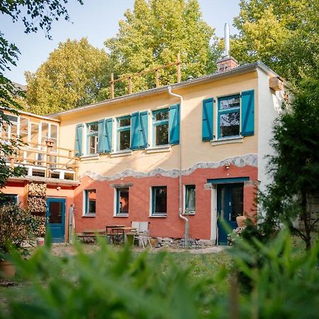 The Upholstery Tinyhouse Deluxe Eco Chalet Kreativ Citynah เคมนิตซ์ ภายนอก รูปภาพ