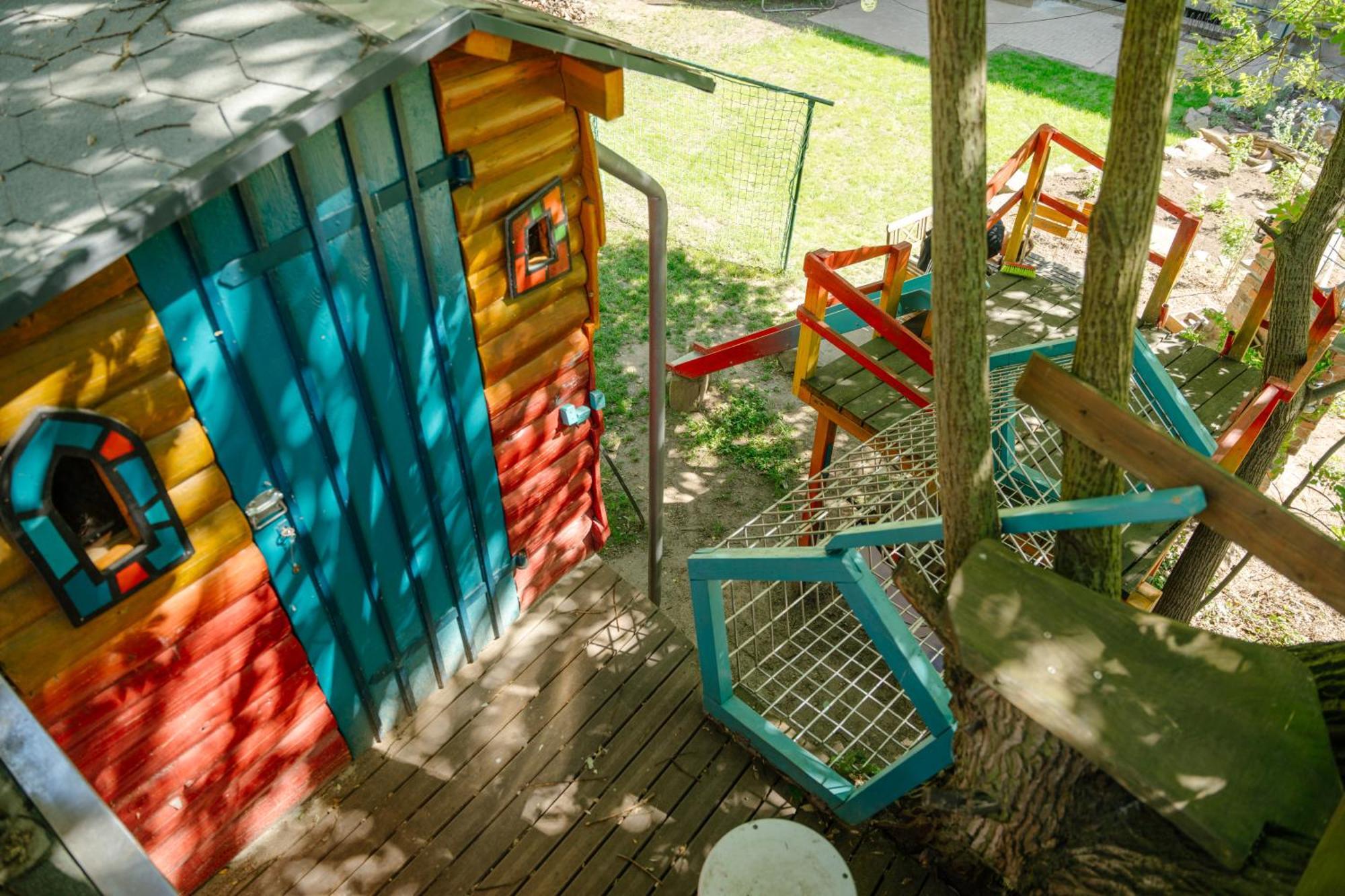 The Upholstery Tinyhouse Deluxe Eco Chalet Kreativ Citynah เคมนิตซ์ ภายนอก รูปภาพ
